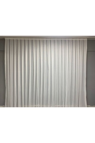 ERNGlobal Yeni Sezon Hayal Simli Desen Sık Pileli Salon Tül Perdesi EnxBoy