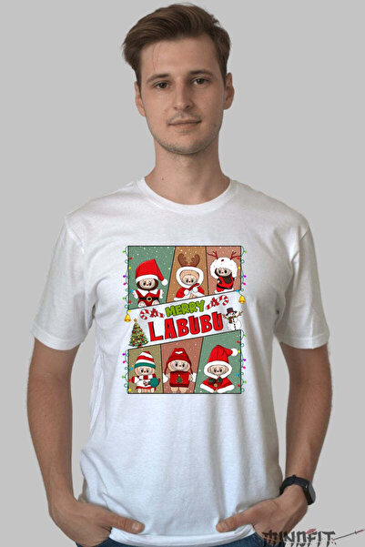 GILDAN Tricou De Craciun Merry Labubu Barbat