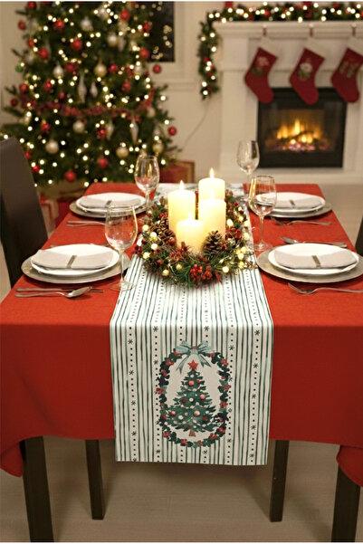 FH finehome Christmas Geyikli Runner 40X140Cm