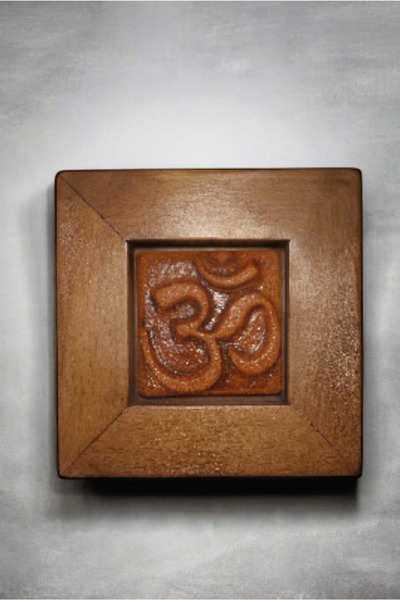 toprakanaart Om, Duvar Seramik Pano 14,5x14,5x2,5 (cm)