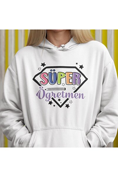 Süper Öğretmen Kadın Hoodie