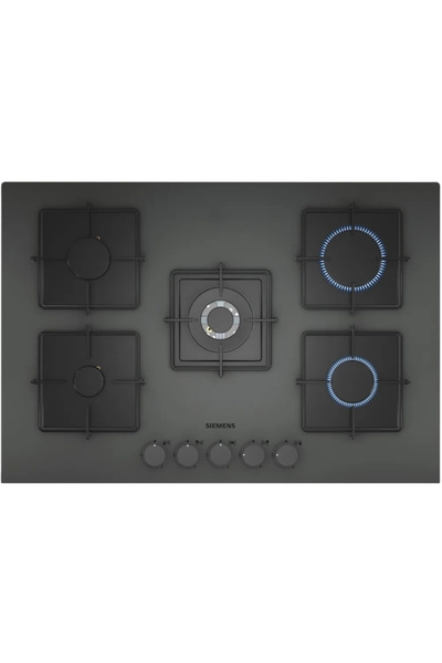 Siemens EN7B8QP30O Kendinden kumandalı, gazlı ankastre ocak