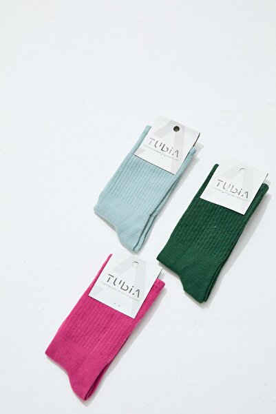 TUBİA Women's 3-Piece Socks Set