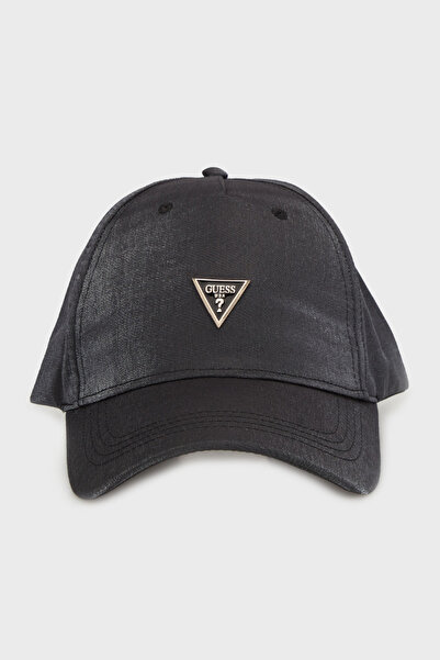 Guess Baseball Logo 100% Cotton Hat Aw5283Cot01 Hat Aw5283 Cot01 Bla