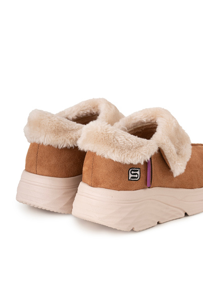 sandal spor Γυναικεία Ορθοπεδικά Παπούτσια από Γούνα Suede SS001-0378