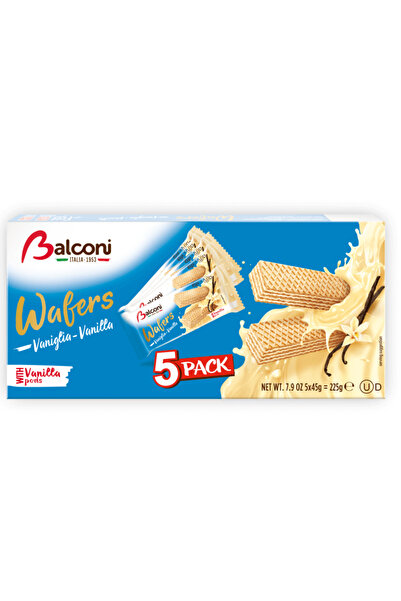 Balconi Napolitane cu vanilie 5x45g