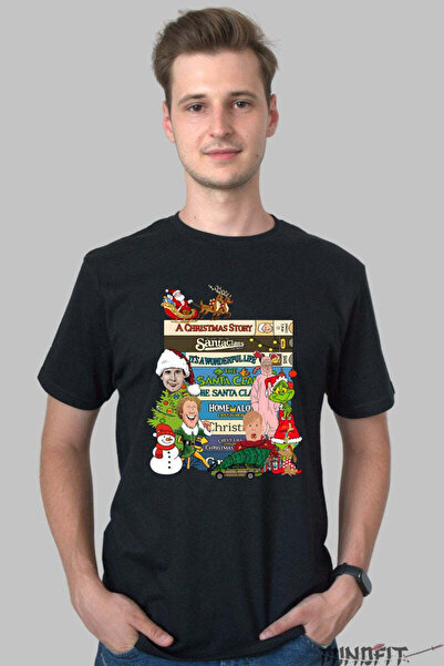 GILDAN Tricou De Craciun Filme Clasice De Sarbatori Barbat