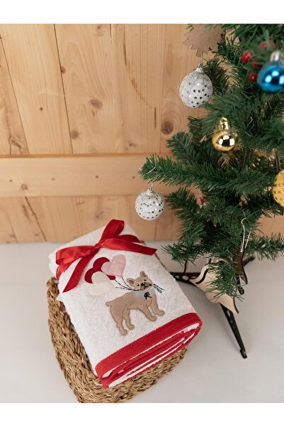 Baveno Бавовняний 2-комплект 45x70 см Преміум вишитий дизайн рушник і рушник набір