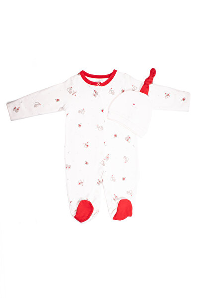 andywawa Baby Jumpsuit Set Romper Hat Set Penguin Ac 25346