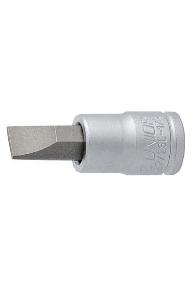 Unior 187/2SL-1/4'' Capete chei tubulare cu cap surubelnita exterior 1/4'', D...