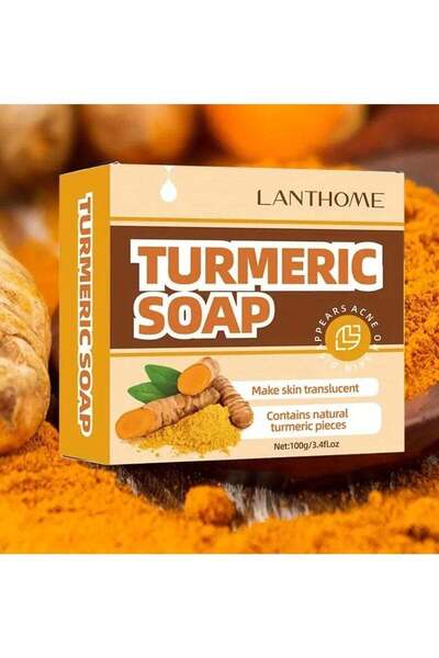 Generic 1 PC Turmeric Soap Bar for Glowing Skin - Moisturizing, Alcohol-Free ...