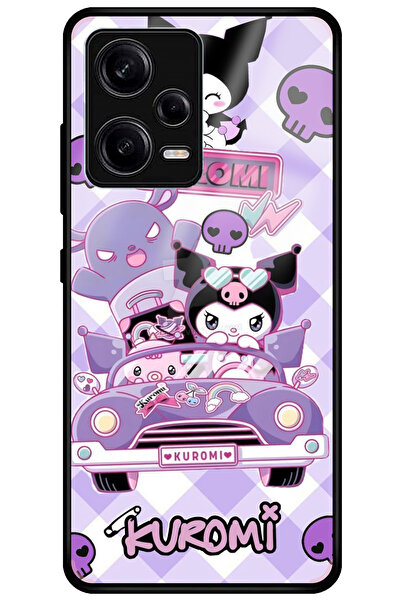 WANNA PROTECT جراب هاتف Xiaomi Redmi Note 12 Pro 5G فاخر بنمط كورومي لامع مع ...