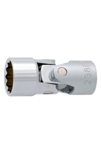 Unior 238/1F12p Cap cheie tubulara cu cardan 3/8'' 10