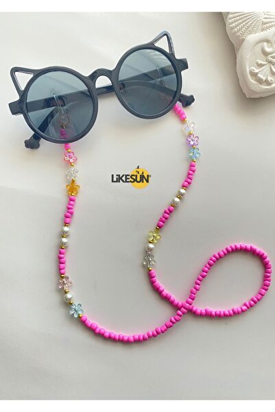 LiKESUN HOME Beaded Children's Glasses Strap Glasses Cord
