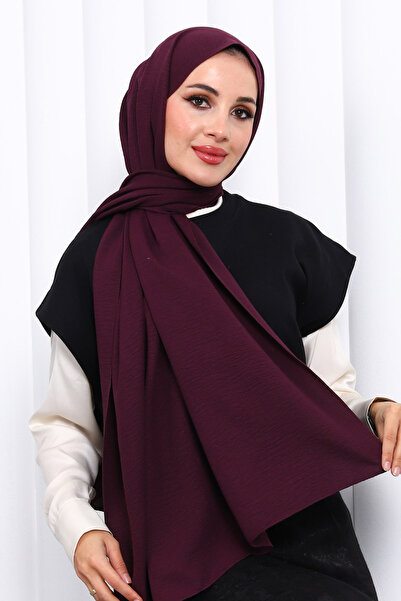 İmajButik Plum Cotton Jazz Shawl