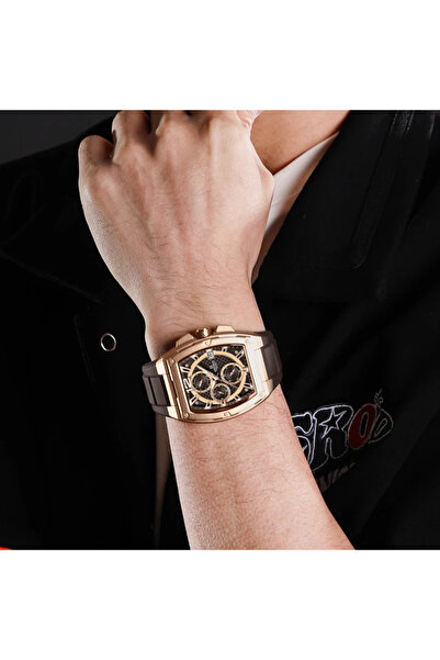 Naviforce 8050 Ανδρικό Ρολόι Black-Rose – Αθλητικό Σχεδιασμός, Πολλαπλές Λειτουργίες, Ένδειξη Ημερομηνίας