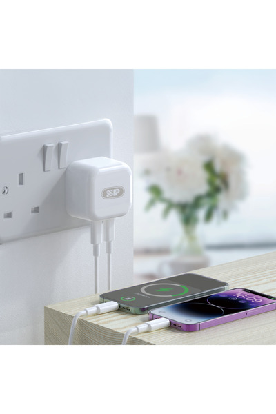 iSNUP Dual-Port PD Charger Head 40W