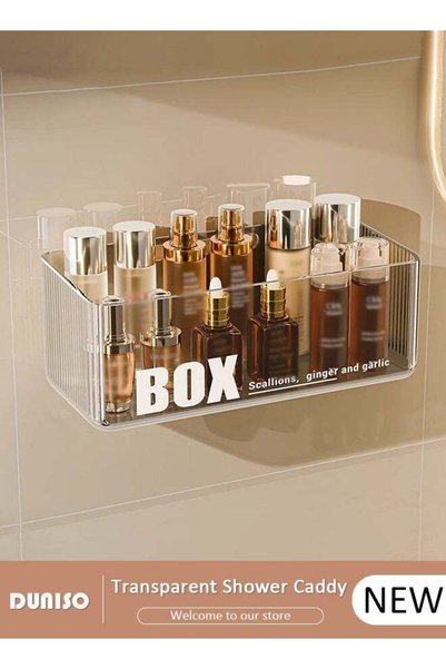 Generic Shower Caddy Shelf, Adhesive Bathroom Shower Rack, No Drilling Wall M...