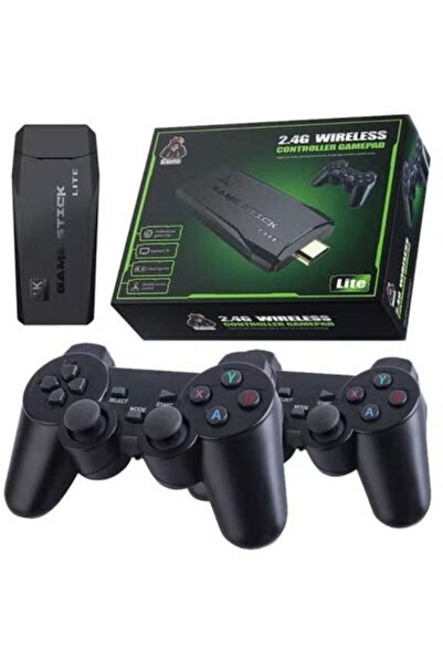 THEMAQUEEN وحدة تحكم لعبة لايت ستيك مع وحدات تحكم لاسلكية مزدوجة متصلة