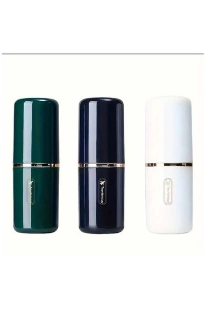 Generic 3pcs Travel Toothbrush Case Set – Stylish & Compact Toothbrush Holder...