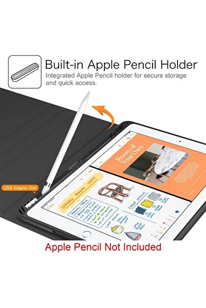 UnDePlus Samsung Galaxy Tab S10 Fe+ Plus 13.1Inch Case with Wireless Keyboard Case Mobax Turkish X620 X626