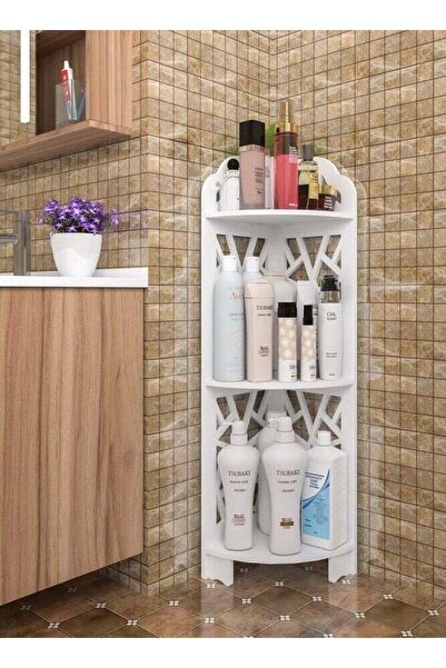 Generic FFD Waterproof Freestanding Bathroom Organizer Space Saving Storage S...