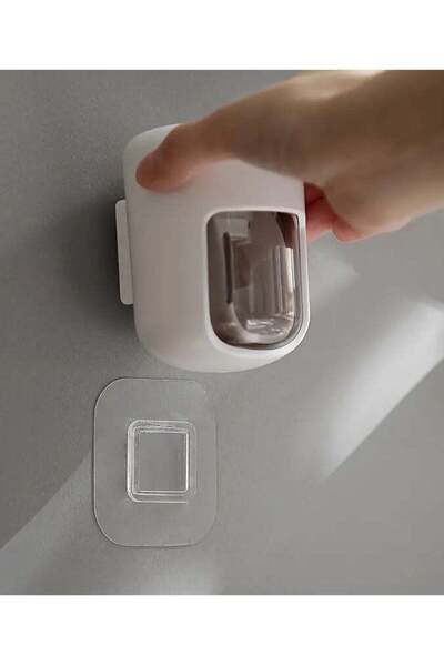 Generic Automatic Toothpaste Dispenser - Wall Mounted, No Mess, Easy Squeeze,...