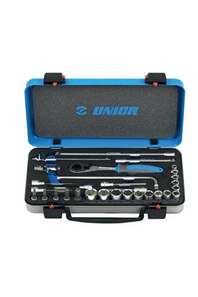 Unior 239D Trusa capete chei tubulare 3/8'' 6-19/30pcs