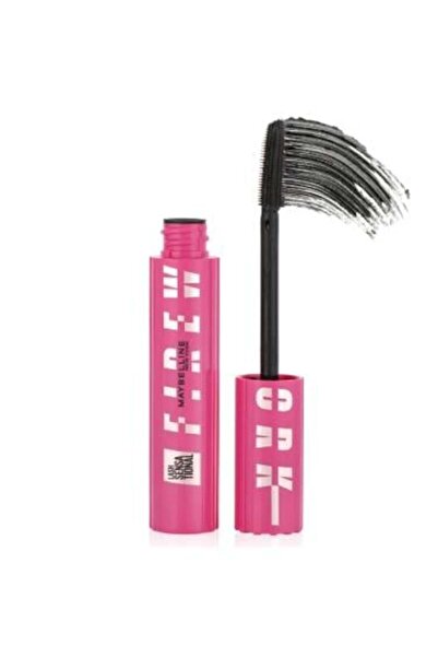 Newyork ماسكارا لاش سينسيشنال فاير وورك المقاومة للماء - أسود