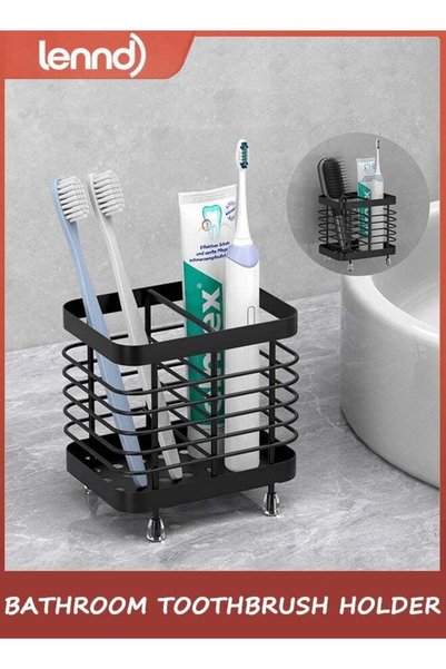 Generic Toothbrush Holders for Bathroom, Stainless Steel Electric Toothbrush ...