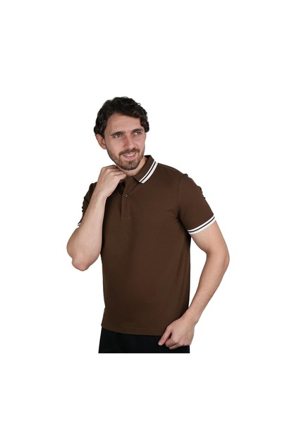 Giordano Men's Slim Fit Pique Polo: Elevated Comfort, Modern Style