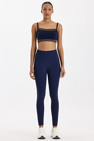 COMEUP Shaping / Sculpting Leggings Oxford Blue with Oval Belt Design