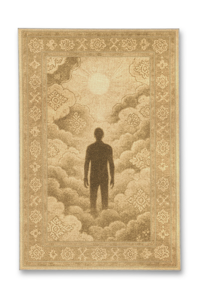 Rugs Modern Halı MOSSO Μοντέρνο διακοσμητικό χαλί με μπεζ θέμα, μοτίβο σιλουέ...