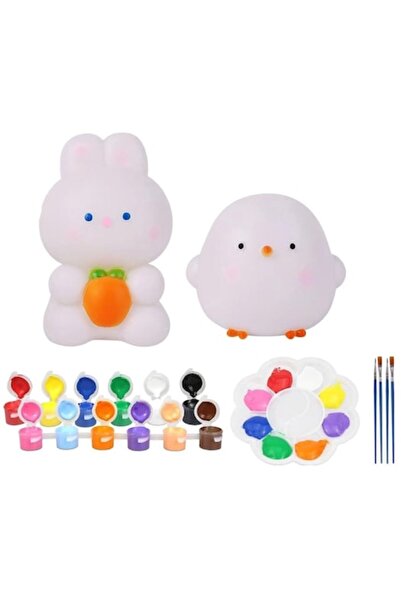 DELPI Set creativ pentru fete – Confecționează o lampă de noapte, Iepurașul ș...