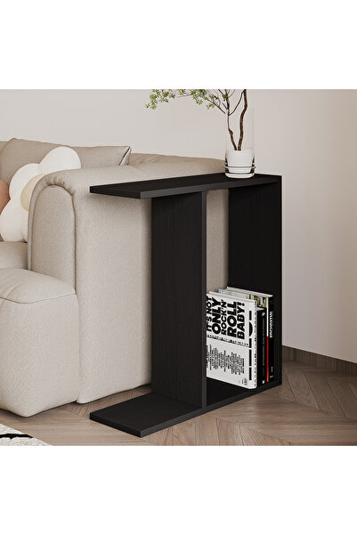 İNARCH DİZAYN Lotus Modern Yan Sehpa – Kitaplıklı ve Dekoratif Tasarım Ahşap ...