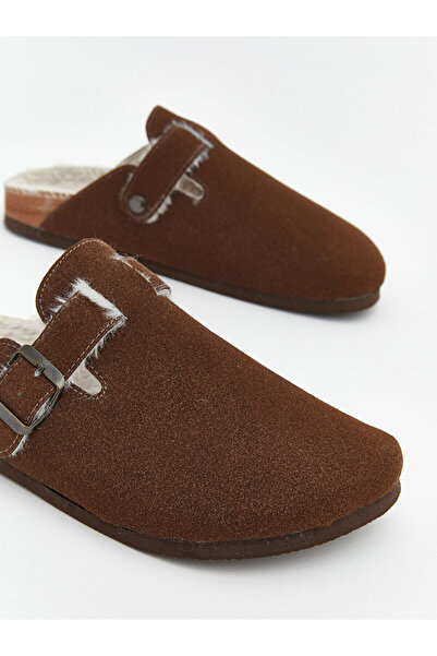 LC Waikiki Lcw Steps Women's House Slippers with Fur Inside