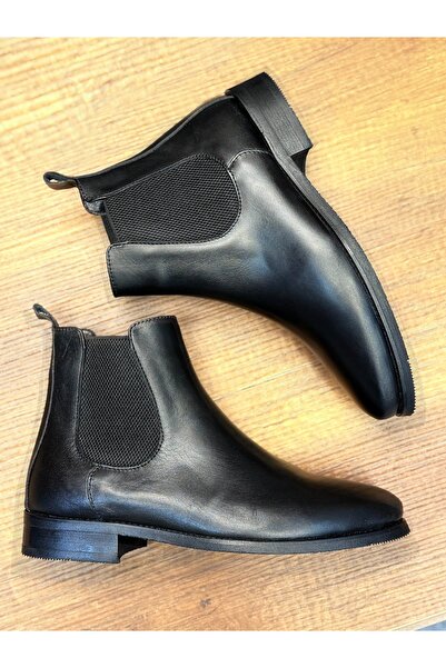 Avni Ceylan Prestige Black Men's Chelsea Boots