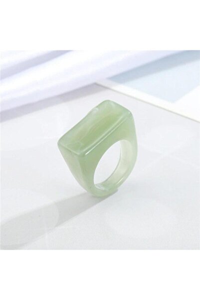 Pursehuit Green ring, transparent acrylic, Esalina C3 OUT