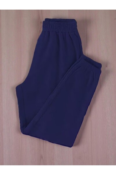 Karatopak Unisex φούτερ παντελόνι με βαμβακερή επένδυση και ελαστικά τελειώμα...