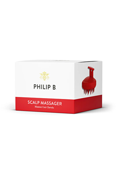 PHILIP B  Scalp Hair Scalp Massager - Red