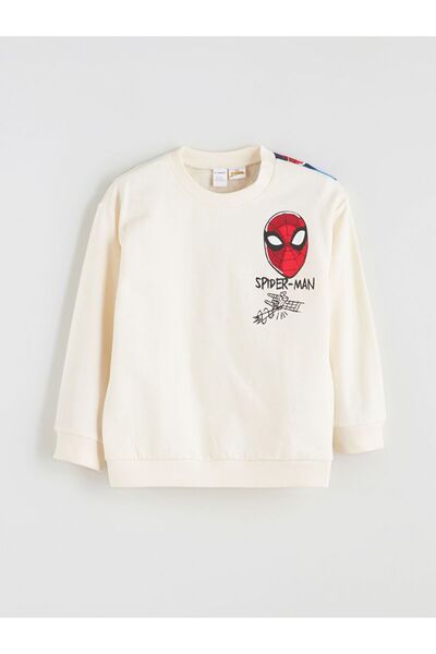 LC Waikiki Lcw Kids Spider-Man Printed Boys' Sweatshirt