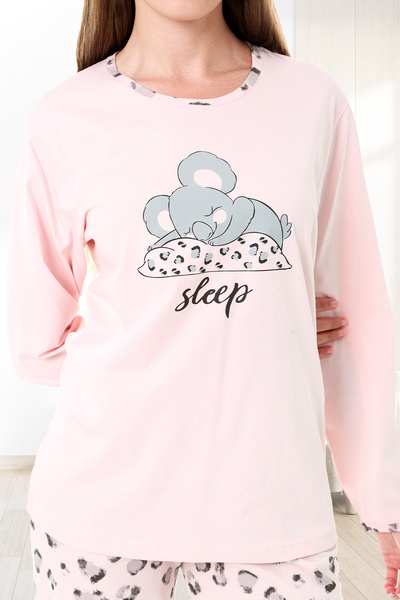 Bella Linda Cotton Long Sleeve Women's Pajama Set