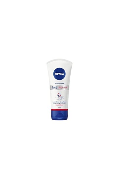 NIVEA Care & Repair 3-in-1 Hand Cream, 75 ml