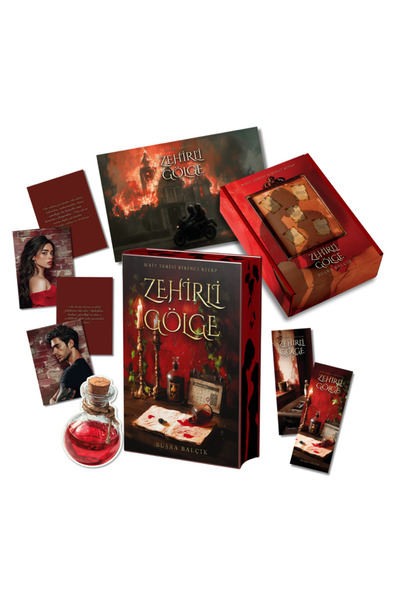 Vera Kitap Zehirli Gölge – Özel Kutulu, Yan Boyamalı Ciltli Baskı