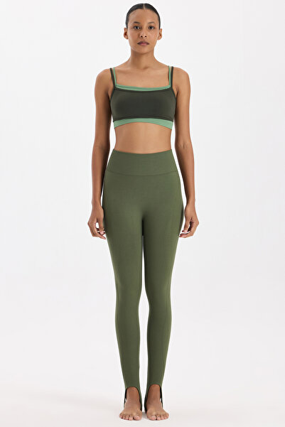 COMEUP Füzo Shaping / Sculpting Tights Dark Leaf Green