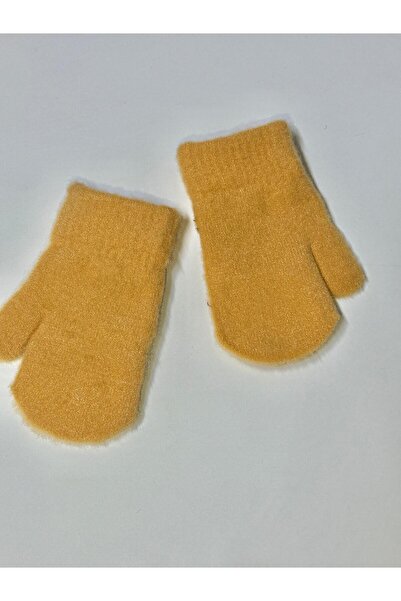 JHTshop Baby Single Finger Soft Plush Gloves Teddy Bear Patterned