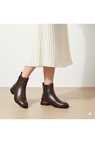 Mammamia D25Kb-8325 Genuine Leather Women's Boots