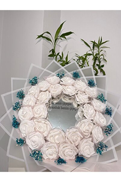 Pretty Nişan Buketi Nişan Çiçeği Söz Çiçeği İsteme Çiçeği İsteme Buketi Beyaz...