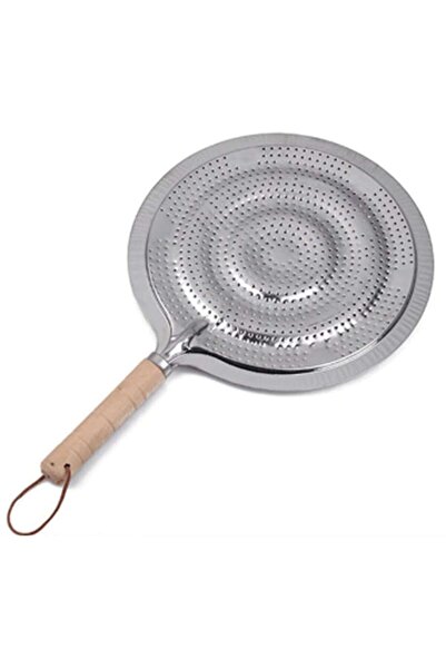 FORHOUSE Flame diffuser for gas stove 21cm wooden handle