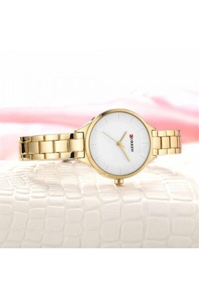 Curren Women Water Resistant Analog Watch 9015